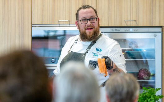 Florian Zerbst ist Fischsommelier. | © WFB/Björn Hake 