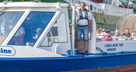 Mark Lippert ist Matrose und Gästeführer. ©WFB/Björn Hake