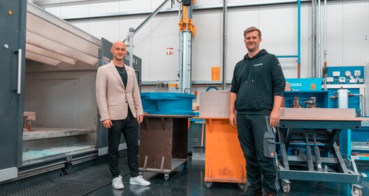 Ole Kuthning (links) und Finn Raguse sind Prokuristen in vierter Generation bei Raguse & Voss in Bremerhaven.